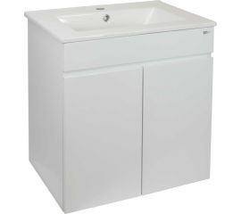 Подвесная тумба Toppus VELOUR 60 с умывальником Next, белый глянец 9811.011 