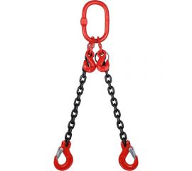 Цепной двухветвевой строп с укоротителем ТРАСТ 2СЦ 3,15 тн, 1000 мм, 8 класс 4687202683987 