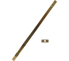 Торцевой шпингалет ALDEGHI LUIGI SPA 600 мм, сталь с латунным покрытием 202AO60 