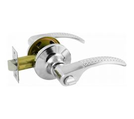 Межкомнатная защелка НОРА-М ЕСО хром ТТ15-03-Э фикс. 16759 