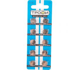 Батарейки Трофи G12 386 LR1142, LR43 C0035049 