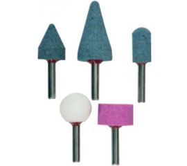 Набор абразивных минишарошек (5 шт; хвостовик 6 мм) KWB 5100-00 