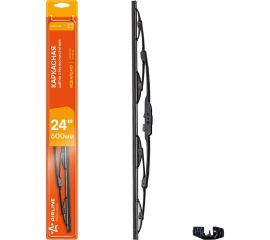 Щетка стеклоочистителя 600 мм, 24"", каркасная, 1 адаптер Airline AWB-K-600 