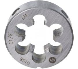 Трубная плашка ИНСТУЛС G 1/2 45x14 9ХС 2654-0158 лев ГОСТ 9740-71 00001220046 