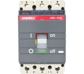 Автоматический выключатель ANDELI AM3-250S/3P 250A 65KA ADL06-135 