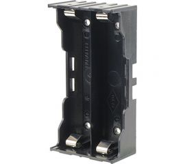 Отсек для элементов питания Robiton Bh2x18650PPL с выводами для пайки и параллельным соединением PK 17453 