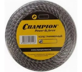 Корд триммерный Tri-twist, нож для резки (2.7 мм; 60 м) Champion C7047 