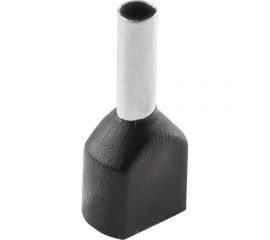 Наконечник АБК-СИЛА НШвИ 2 ТЕ- 1508 -1,5мм2 чёрный 100шт 1900504 