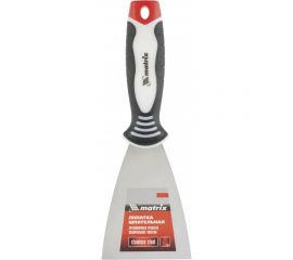 Шпательная лопатка из нержавеющей стали, 80 мм, 3-компонентная ручка MATRIX 85534 