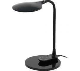 Настольный светодиодный светильник ЭРА NLED-498-10W-BK с основанием, черный Б0052775 