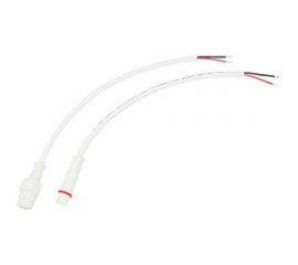 Герметичный соединительный кабель REXANT, IP67, 2х0.35 кв.мм белый 11-9320 