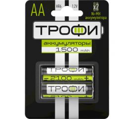 Батарейки Трофи HR6-2BL 1500mAh Б0019500 