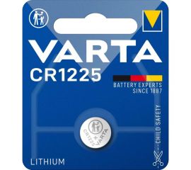 Батарейка Varta ELECTRONICS CR1225 BL1 Lithium 3V (6225) (1/10/100) 06225101401 