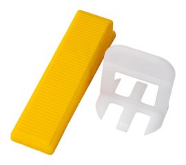 Набор системы выравнивания плитки (стойки 150 шт, 1.5 мм, клинья 50 шт, контейнер) SGS 6312SGS 