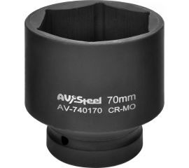 Головка ударная шестигранная удлиненная (70 мм; 1DR) AV Steel AV-740170 