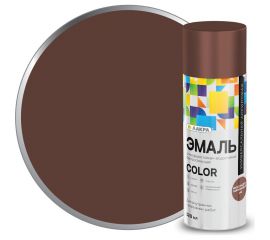 Аэрозольная эмаль ЛАКРА Color универсальная, шоколадно-коричневый 142 Лк-00012480 