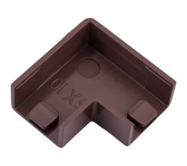 Поворот EKF Plast PROxima, 90 градусов, 15х10, 4 шт, под темное дерево abd-15-10x4 