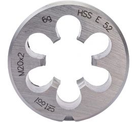 Плашка Bucovice Tools M 20 Шаг 2.0 HSSE 45x14мм 290201 