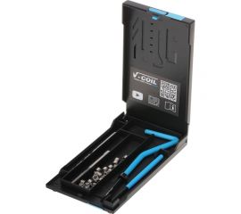 Набор для восстановления резьбы VOELKEL V-Coil М5,0x0,8, 24 пр. V04009 