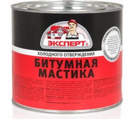 Битумная мастика ЭКСПЕРТ холодного отверждения, 1.8 кг 18608 
