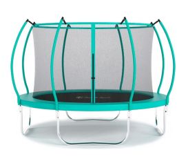 Батут с защитной cеткой Perfetto Sport PREMIUM MOVING 10"", диаметр 3 м, зеленый СГ000005557 