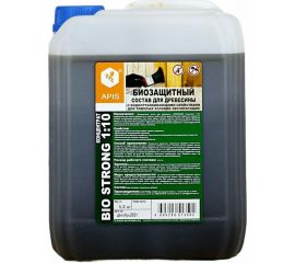 Биозащитный состав для древесины APIS Strong-bio (концентрат 1:10; канистра; 5.5 кг) 4665296512277 
