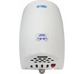 Скоростная сушилка для рук G-teq 8887 PW 1.20 кВт, пластик белый 11.44 
