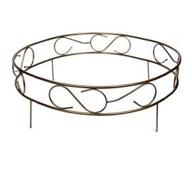 Заборчик Sadagro клумба Прямая 4 секции, бронза 8429 