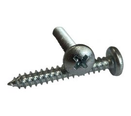 Саморез ZAMETAL 3,9х32 с полукруг. гол., крест. шлиц, DIN 7981, оц., 1000 шт ZA101715 