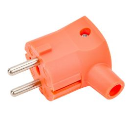 Угловая кабельная вилка с защитным контактом и 2-й системой заземления ABL CEE7/VII,16A 2P+E 250V, 1107170 