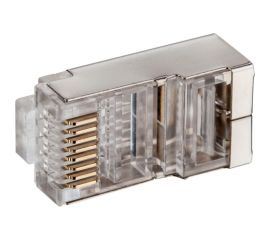 Экранированный коннектор RJ-45 8p8c TWIST cat. 6, 50шт. CN-8P8C-C6-SH-TWCS/50 