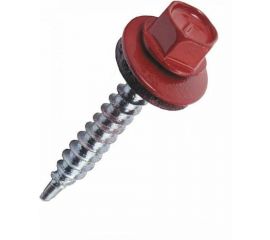 Кровельный саморез Kenner 5,5х19 RAL3005 красное вино 300шт ск55193005ф 