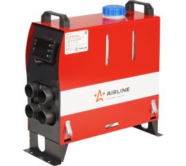 Воздушный автономный переносной отопитель Airline 12 В, 5000 Вт, дизель, металл. корпус (узкий) AEAZ006 