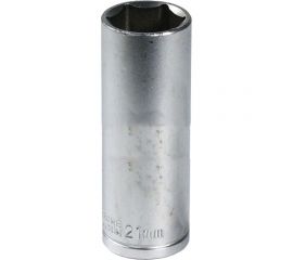 Головка торцевая 30231-21 21 мм, 1/2""DR, 6-гранная, глубокая, хром-ванадий KING ROY 12966 