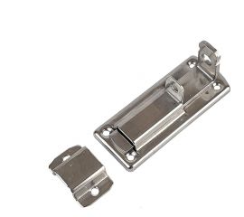 Плоский легкий засов ALDEGHI LUIGI SPA 85x27 мм, нержавеющая сталь 214IN08 