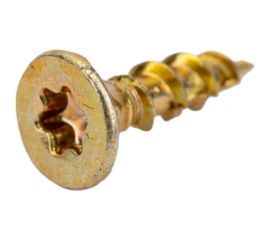 Конструкционный шуруп для дерева ЕВРОПАРТНЕР с фрезой, потайной, ж/п, Torx 20, 4,0x16 + бита, 500 шт. B3 0020 