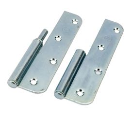 Накладная петля Tech-Krep левая ПН1-130 цинк 1 шт. пакет 148192 