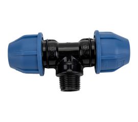 ПНД Тройник Rvc наружная резьба 20x1/2 UNIO/ 12594 