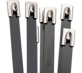 Стальные стяжки с покрытием FORTISFLEX СКС-П 304 7.9х350 74944 