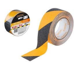 Клейкая противоскользящая лента STARTUL Profi 50 мм, 10 м, чернo-желтая ST9023-50-10 