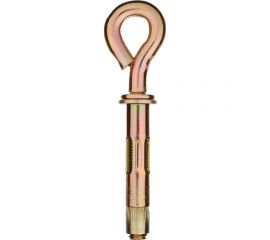 Анкерный болт с кольцом Зубр 12 x 70 мм, 25 шт, желтопассивированный, Профессионал 302392-12-070 