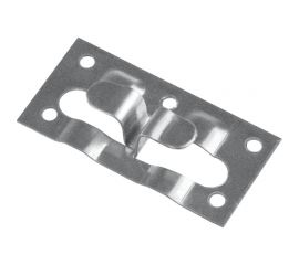 Кляймер-кг ЗУБР угловой крепеж для керамогранита, 10x34x70 мм, цинк, 50 шт. 30857 