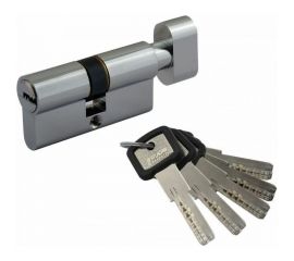 Цилиндровый механизм НОРА-М ЛПУВ.УК-60 30-30 хром Х 14988 