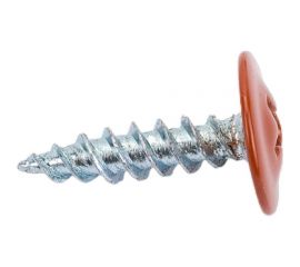 Прессшайба Качественный КРЕПЕЖ 4.2х16 мм, коричневая медь RAL 8004, острая, 250 шт 0200293 КЧ 