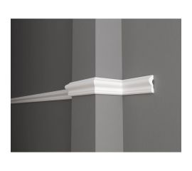 Стеновой молдинг Decor-Dizayn ударопрочный влагостойкий под покраску 60Х25Х2000 мм DD302 