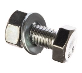 Болт с ш/г полная резьба DIN 933 Качественный КРЕПЕЖ набор 8х20 40 шт 0301031 КЧ 