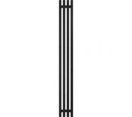 Электрический полотенцесушитель GROIS с/т черный матовый Quartet GR-125 180x1500 П3 RAL 9005 R 