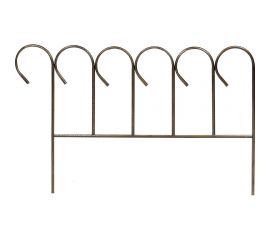 Заборчик Sadagro Декоративный 5 секций, бронза 8404 