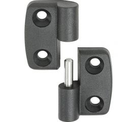 Разборная правая петля VORMANN 48х58х8,3 мм, полиамид, штифт - нержавеющая сталь 00440 061 PS 