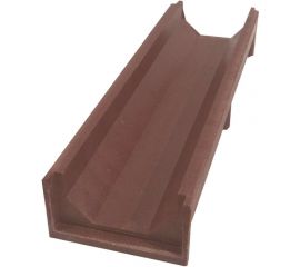 Канал для отвода воды ООО ТК ""Титан"" 500x140x70, вишня 501465ЛВ 